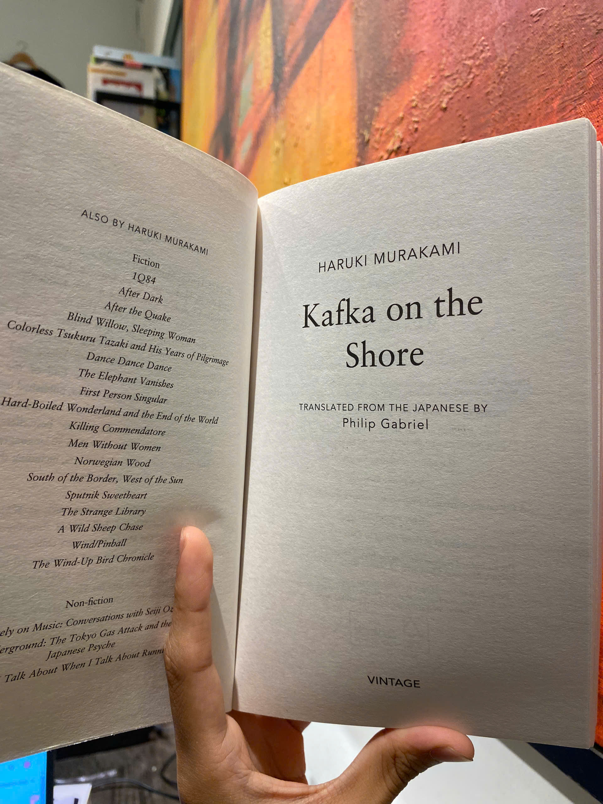 Sách - Kafka on the Shore by MURAKAMI Haruki - International Best Seller/Science Fiction &amp; Fantasy