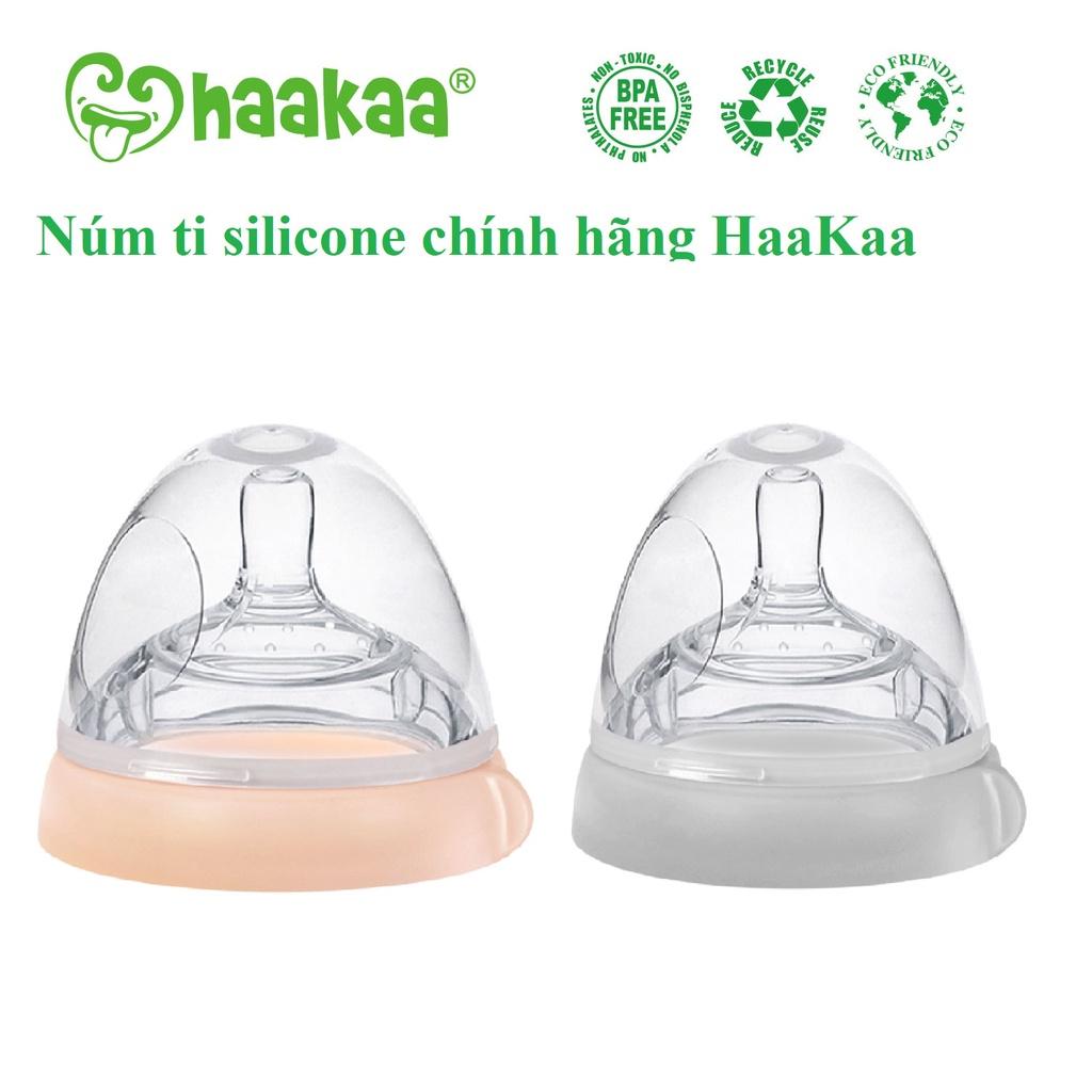 Núm ti cổ rộng cho bình sữa Silicone Haakaa, New Zealand