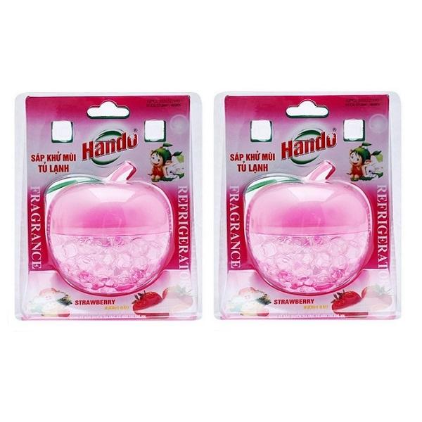 Bộ 2 Sáp thơm khử mùi tủ lạnh Hando 160g hương tươi mát