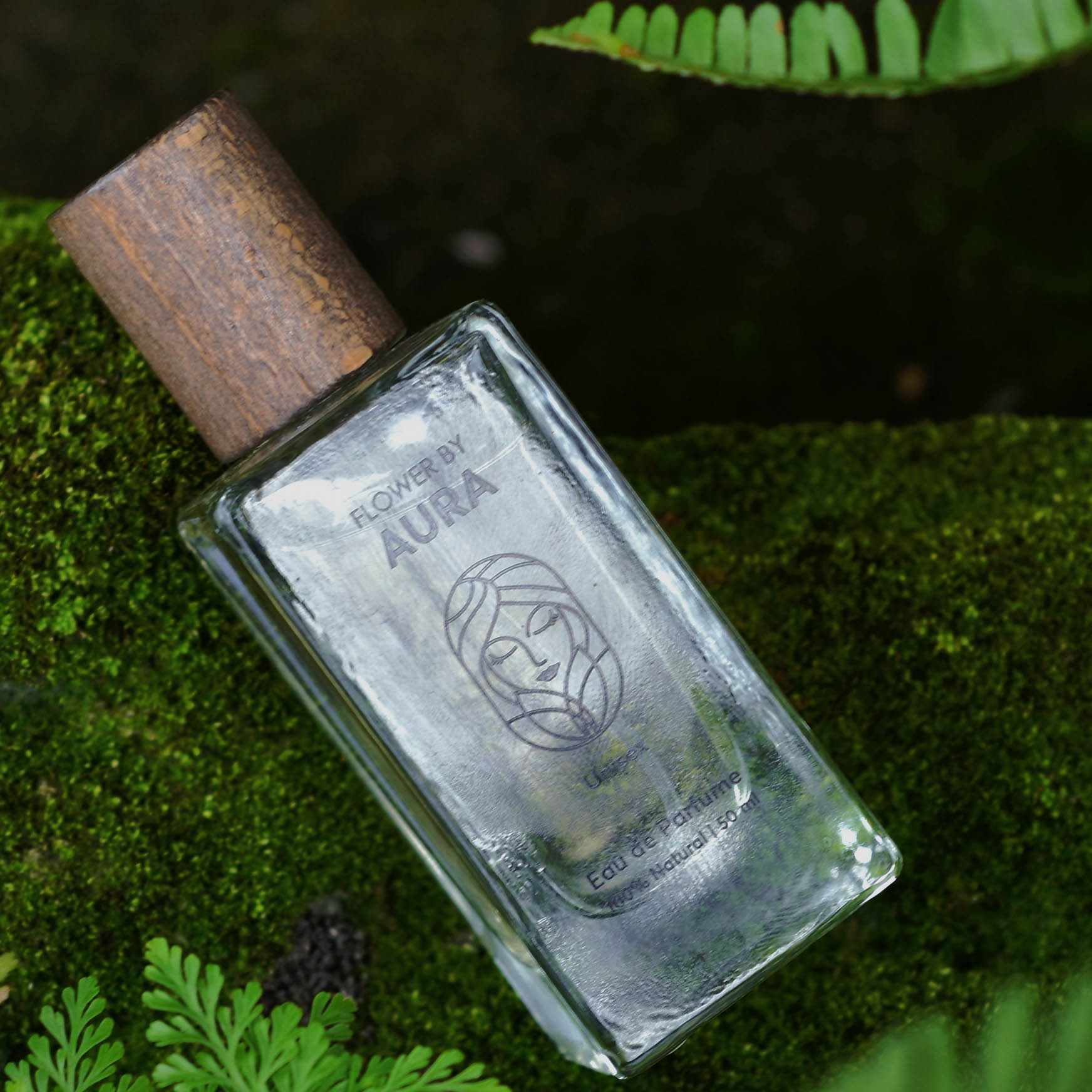 Nước hoa thiên nhiên Flower By Aura/ Unisex hương thơm tinh tế, quyến rũ cho nam và nữ 50ml
