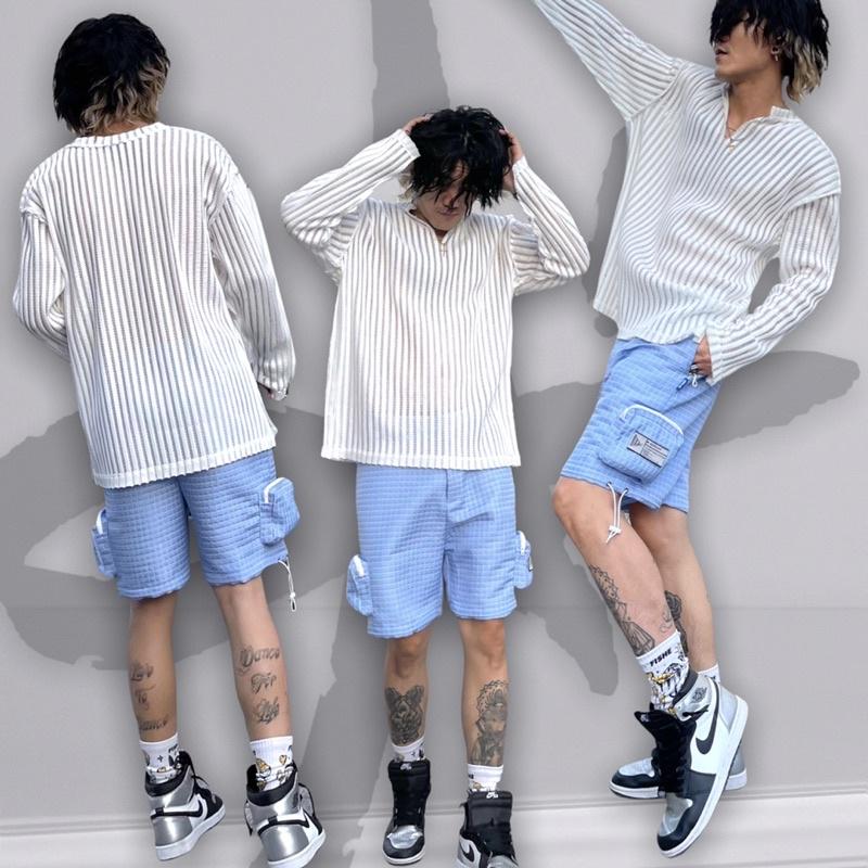 ÁO LƯỚI TAY DÀI NAM NỮ / FORM RỘNG OVERSIZED / AZIERLOCO