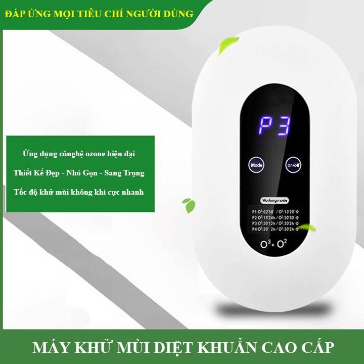 Máy Khử Mùi Mini Đa Năng 4 Chế Độ Công Nghệ Ozone