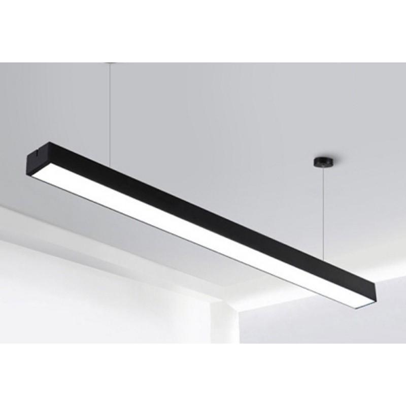 Đèn thả văn phòng - đèn thả máng cao cấp khung nhôm, led loại 1 POLI