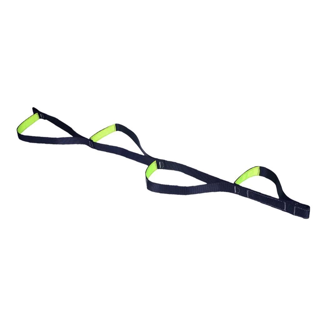 Outdoor Mountaineering Rock Climbing Foot Rope Ladder Riser Ascender 4 Steps