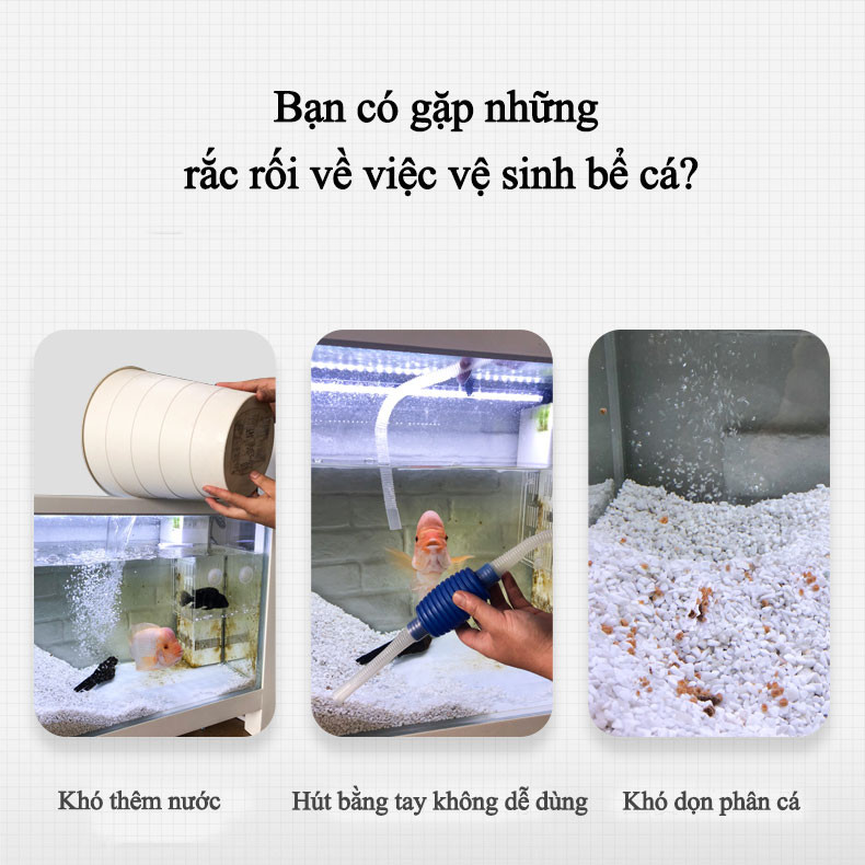 Máy thay nước rửa cát bằng điện 4in1