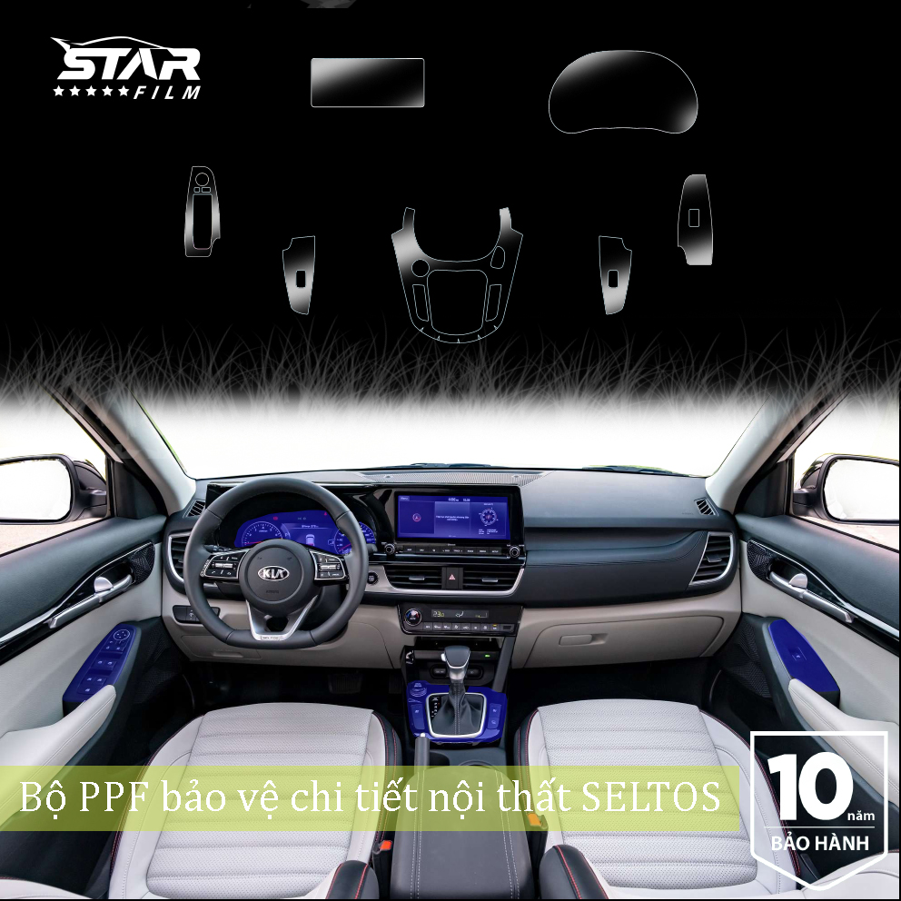 KIA Seltos PPF TPU chống xước tự hồi phục STAR FILM