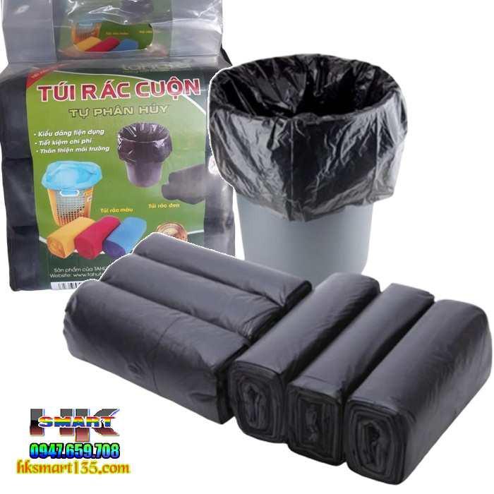 TÚI ĐỰNG RÁC TỰ PHÂN HUỶ HÀNG VIỆT NAM️️️Set 3 cuộn túi