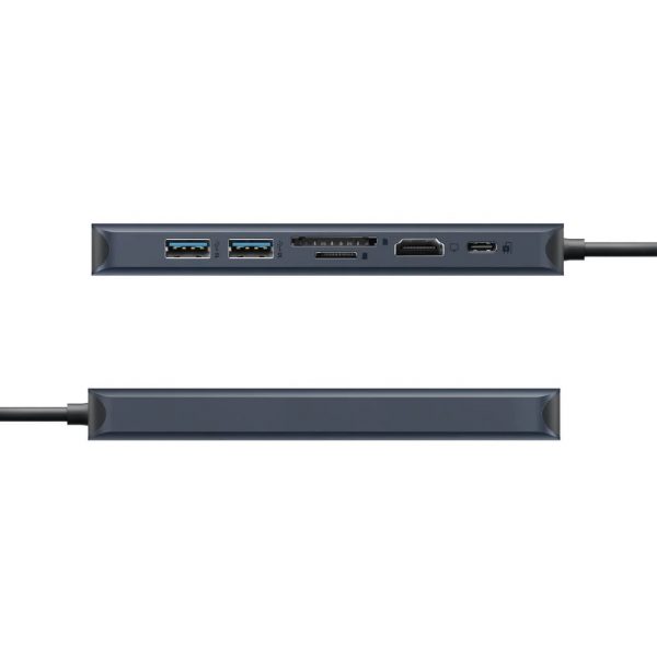 HUB chuyển đổi HyperDrive Next 7 IN 1 Port USB-C Hub - HD4003GL - Hàng Chính Hãng