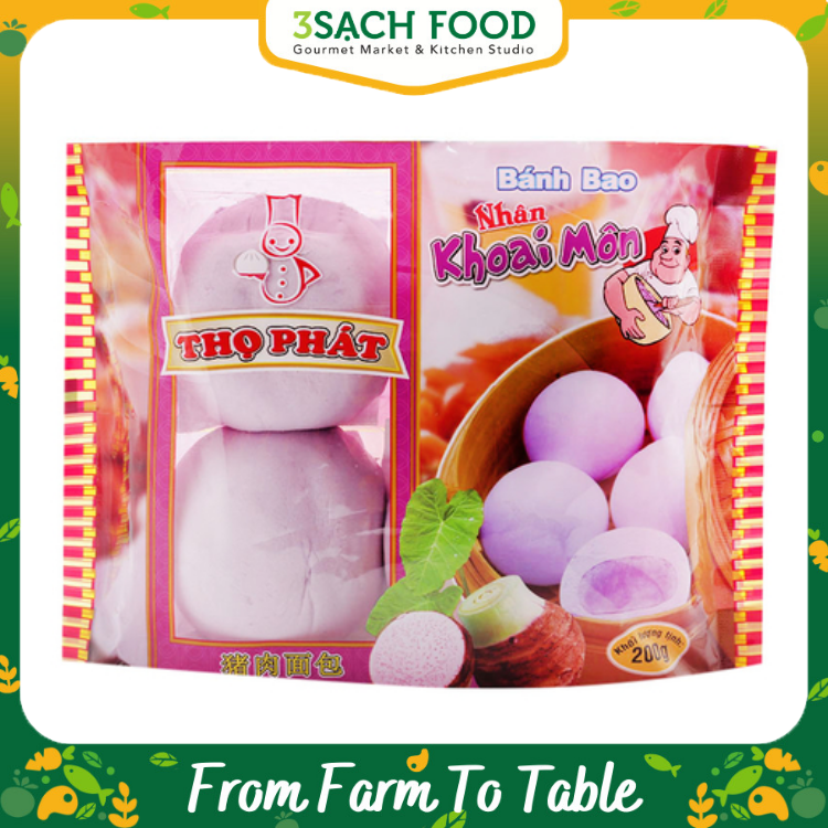 Bánh Bao Nhân Khoai Môn Thọ Phát