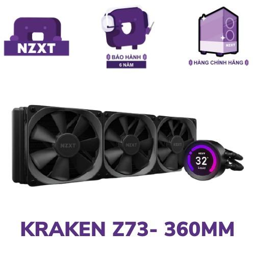 Tản Nhiệt Nước NZXT ALL IN ONE KRAKEN Z73 - 360MM - Hàng Chính Hãng