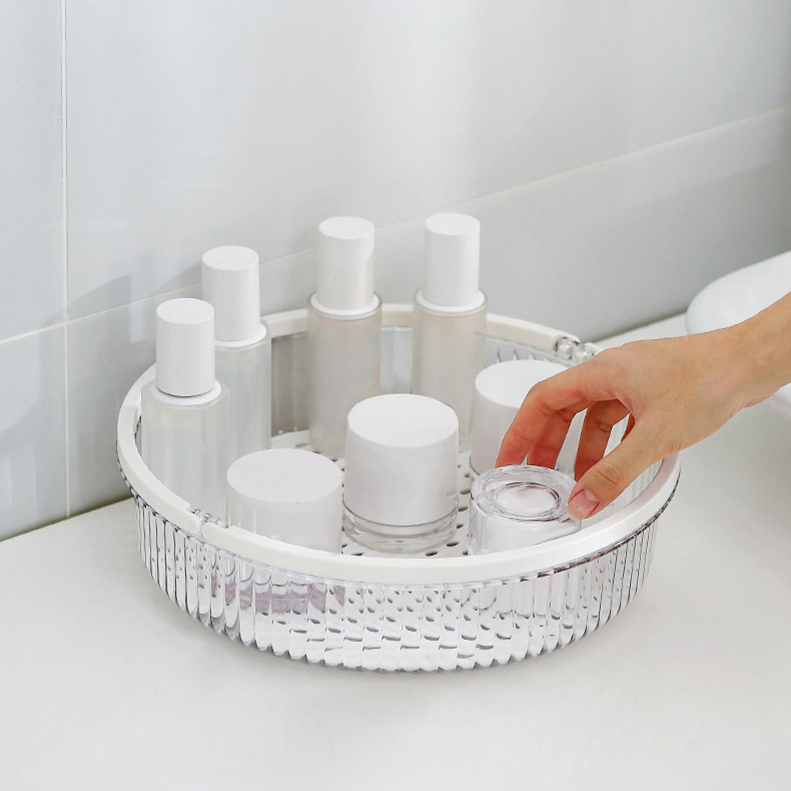 Seasoning Organizer Shelf Turntable Stable for Pantry Countertop Kitchen