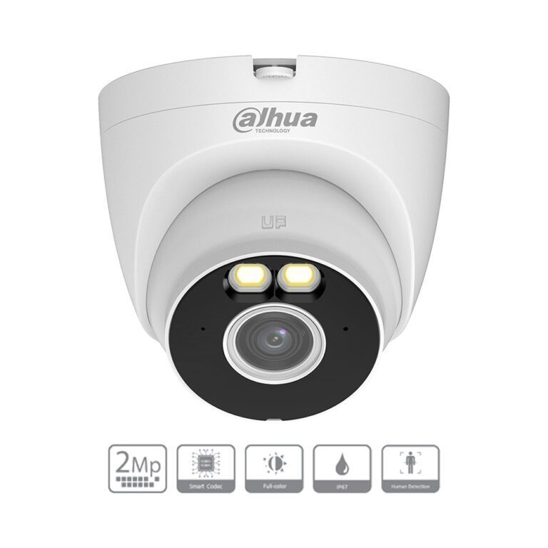 Camera WIFI DAHUA Full color Dome Turret A1 2MP DAHUA DH-T2A-LED - Hàng chính hãng