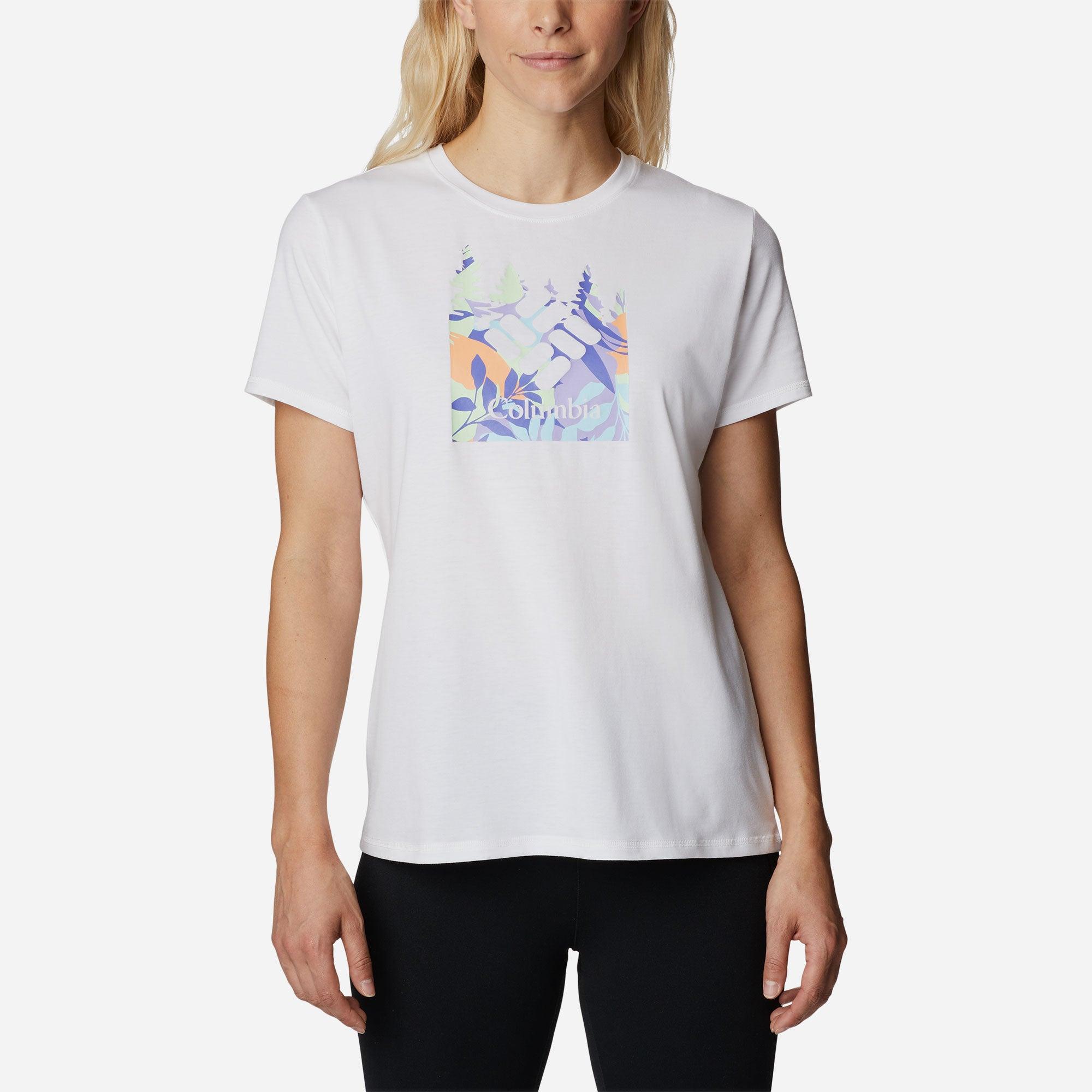 Áo thun ngắn tay thể thao nữ Columbia Sun Trek™ Graphic - 1931752114