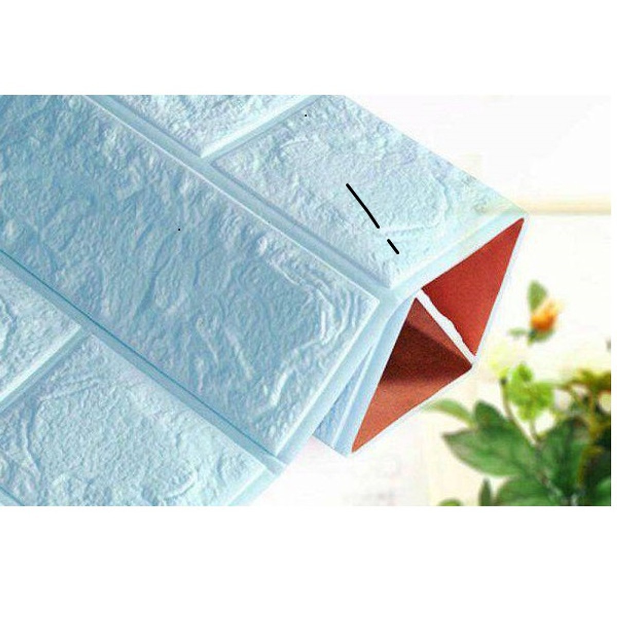 Combo 30 miếng xốp để dán tường đủ mầu