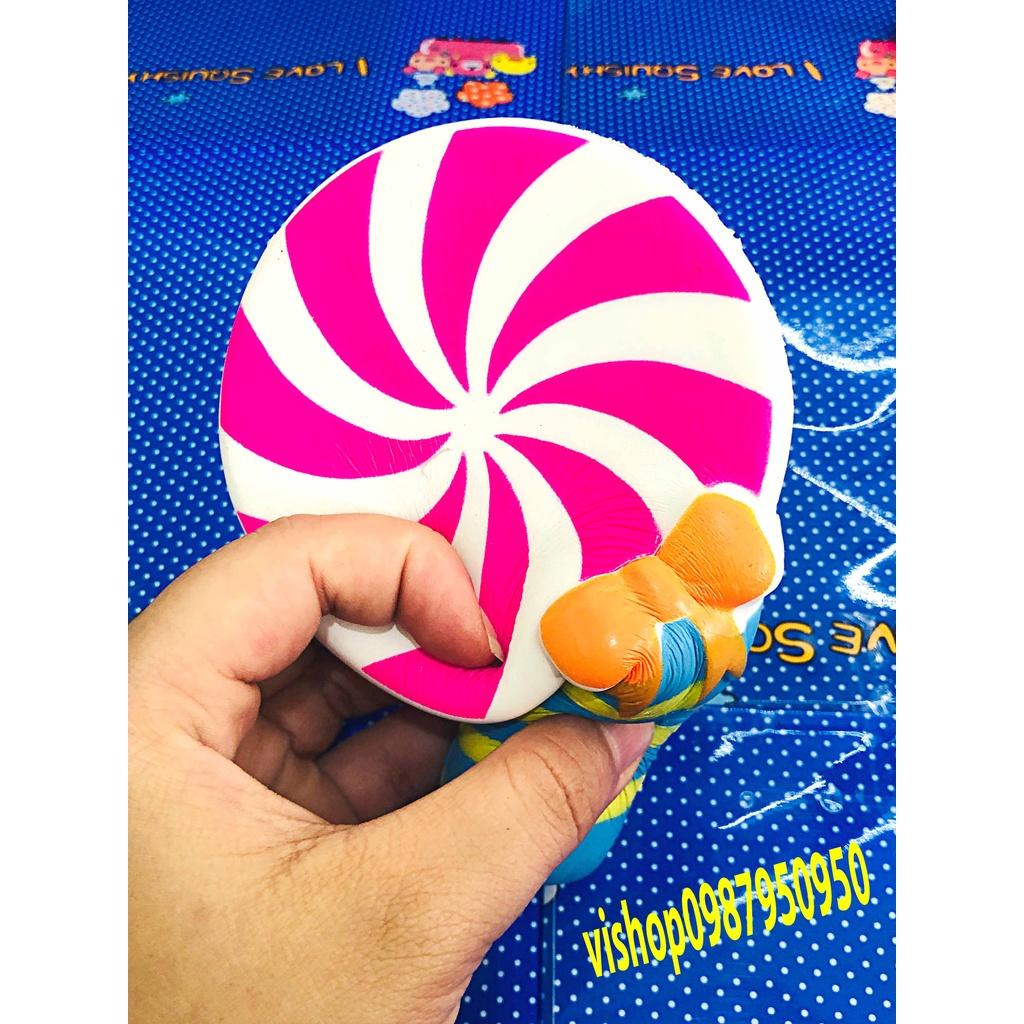Squishy Lớn JUMBO Hình KẸO MÚT CẦU VỒNG Đồ Chơi Xốp Giảm Stress Hình mềm mịn dễ Thương đàn hồi Cho Bé