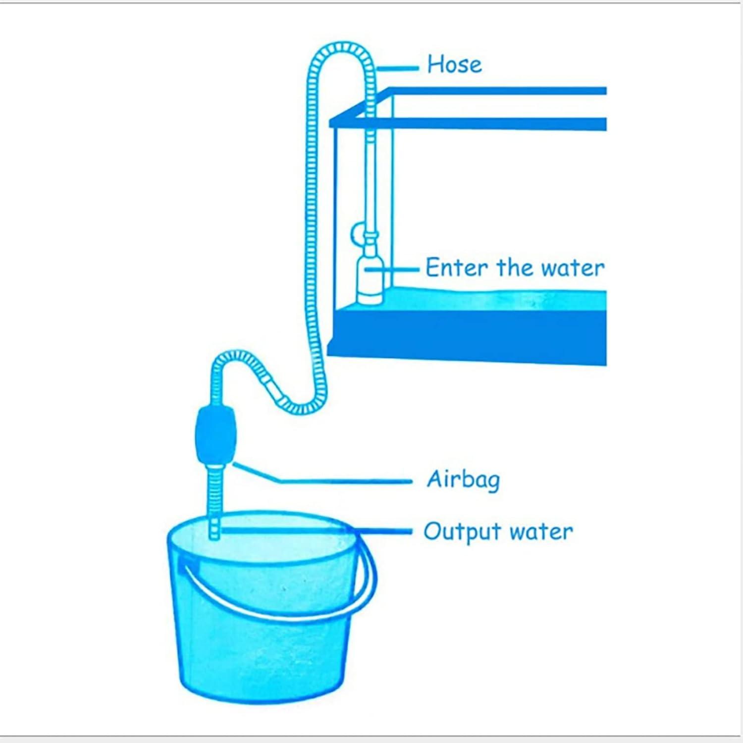 Cá bể thay đổi nước Cá Cá Cá nước Máy giặt Siphon Thủy cung Bơm nước