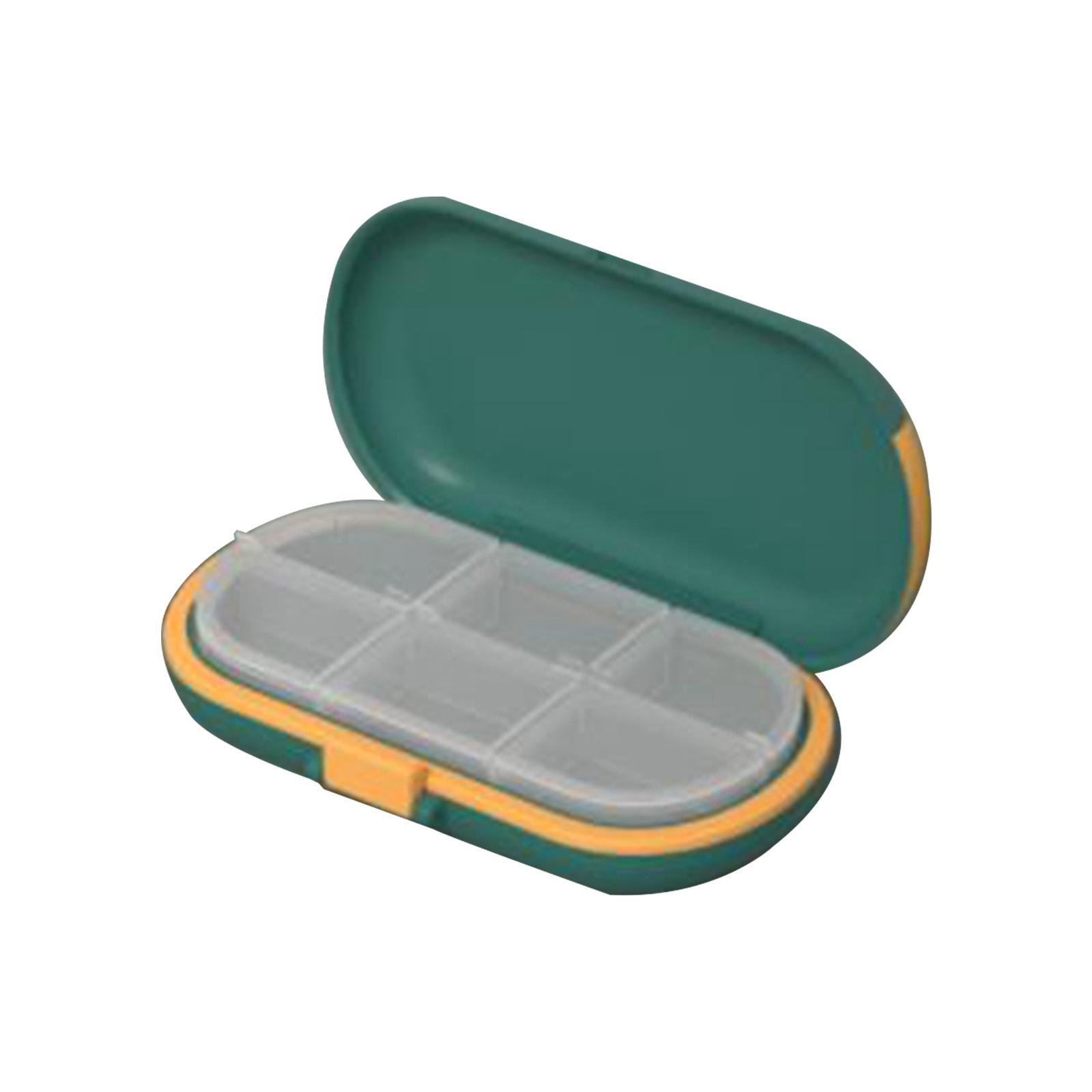 Travel Pill Organizer Moisture Proof Holder for Purse Travel Purse Pocket