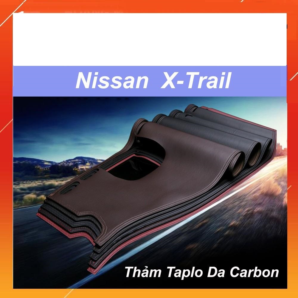 Hình ảnh Thảm Taplo Da Carbon Dành Cho Xe Nissan X-trail