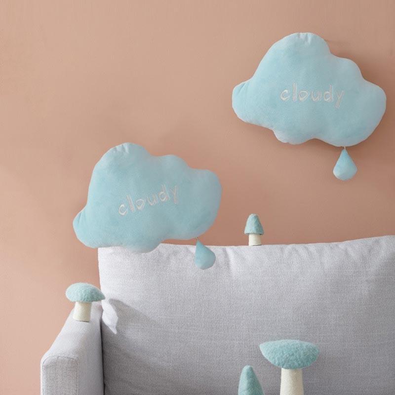 Mềm Mại Búp Bê Nhồi Bông Sang Trọng Cầu Vồng Mây Trời Đồ Chơi Trang Trí Nhà Cầu Vồng Cloud Đệm Dễ Thương Sáng Tạo Thời Tiết Ném Gối Đồ Chơi Trẻ Em quà Tặng