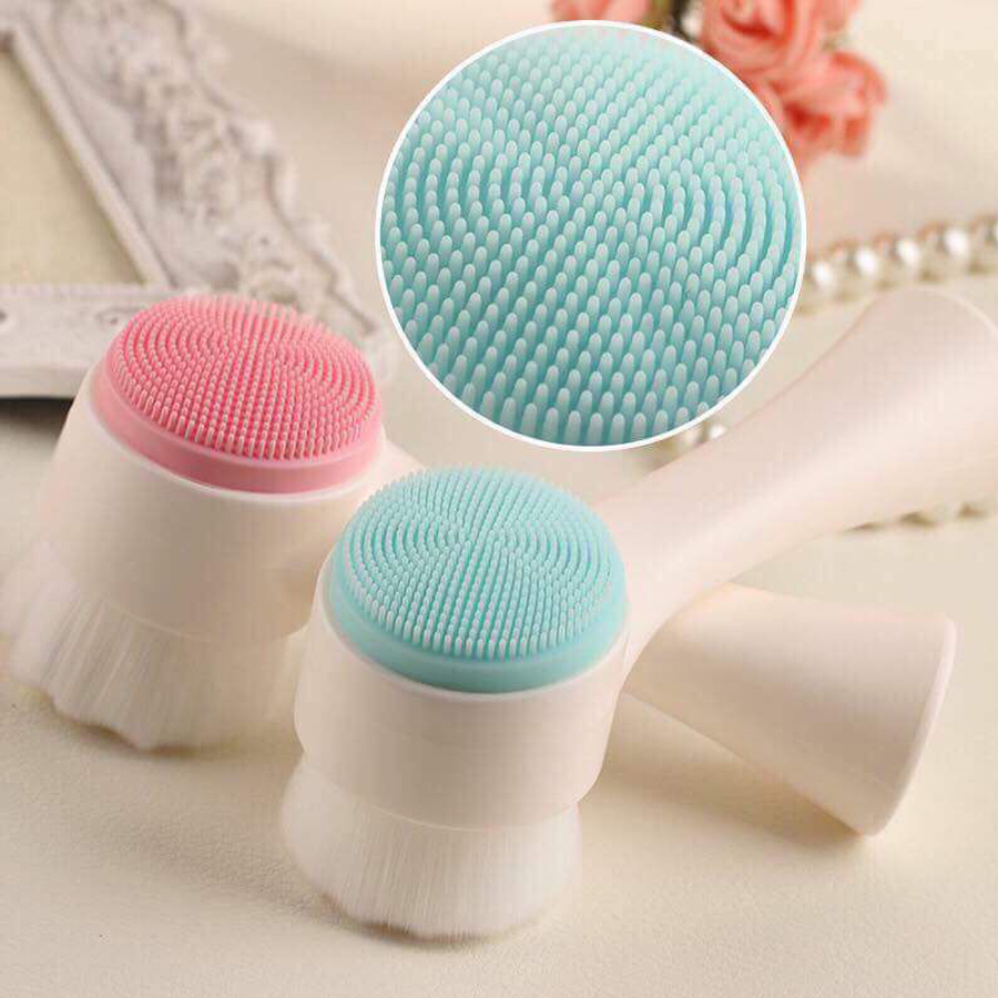 Cọ Rửa Mặt Và Massage Korea (2 In 1)