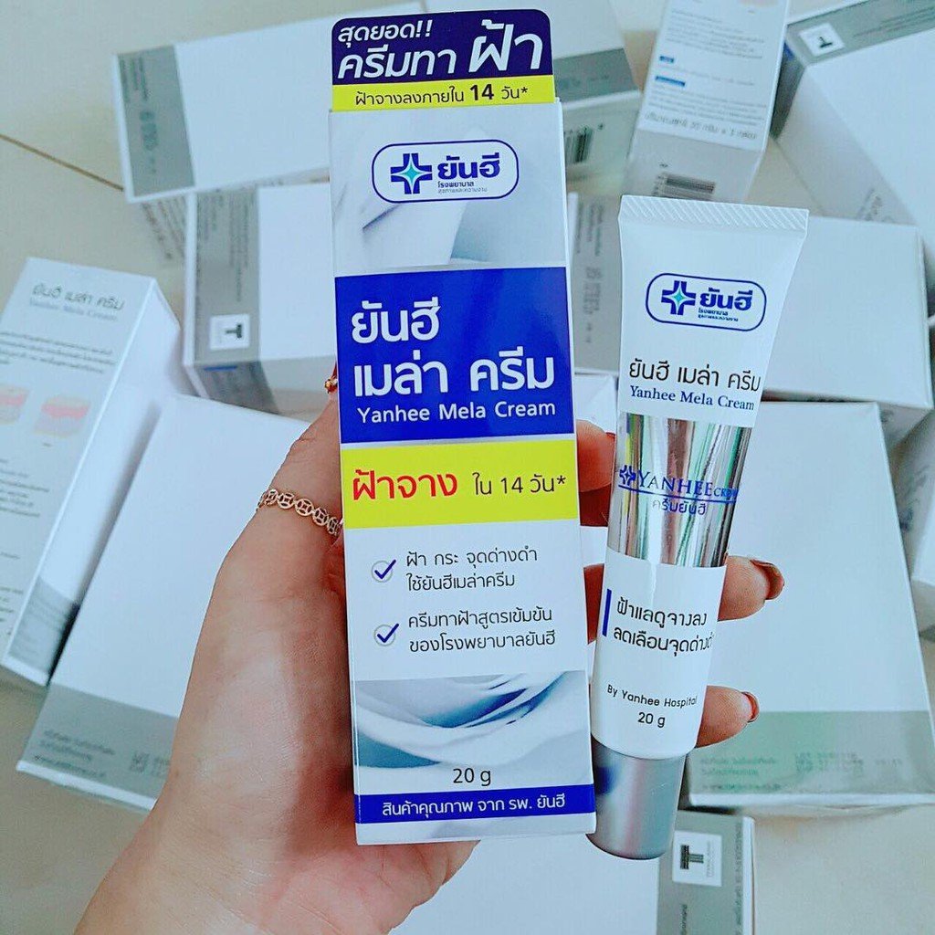 Kem Thoa Nám Tàn Nhang Đồi Mồi Yanhee Mela Cream