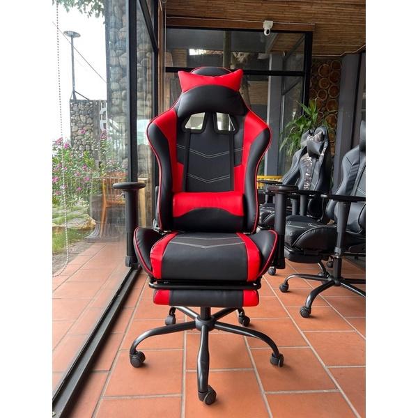 Ghế Gaming tặng kèm gối Masage FDW 7188- bản 2022 tay 3D chân thép đúc chịu lực 132kg ngả lưng 180° bảo hành 24 tháng