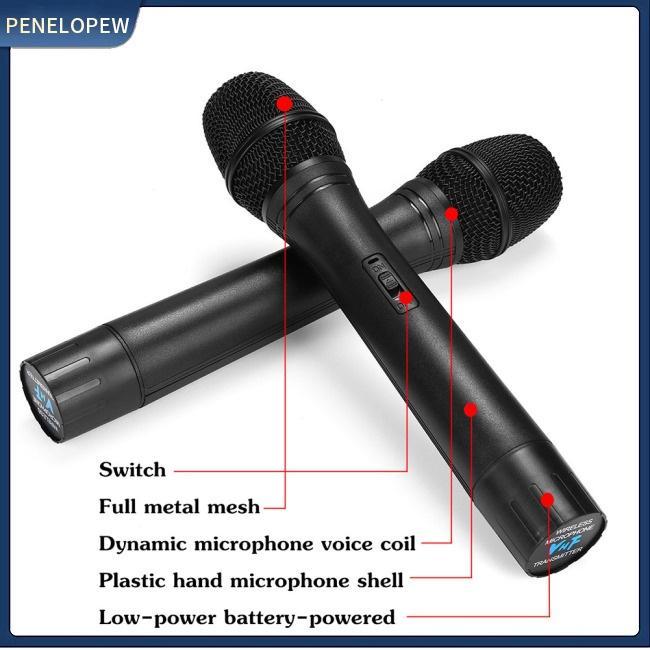 Bộ Micro Không Dây Kết Nối Bluetooth Chuyên Nghiệp Có Màn Hình LCD