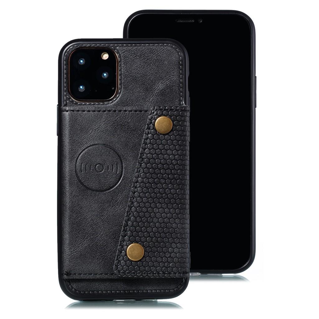Ốp lưng da ví gập cho iPhone 12 iPhone 11 Pro Max iPhone 12