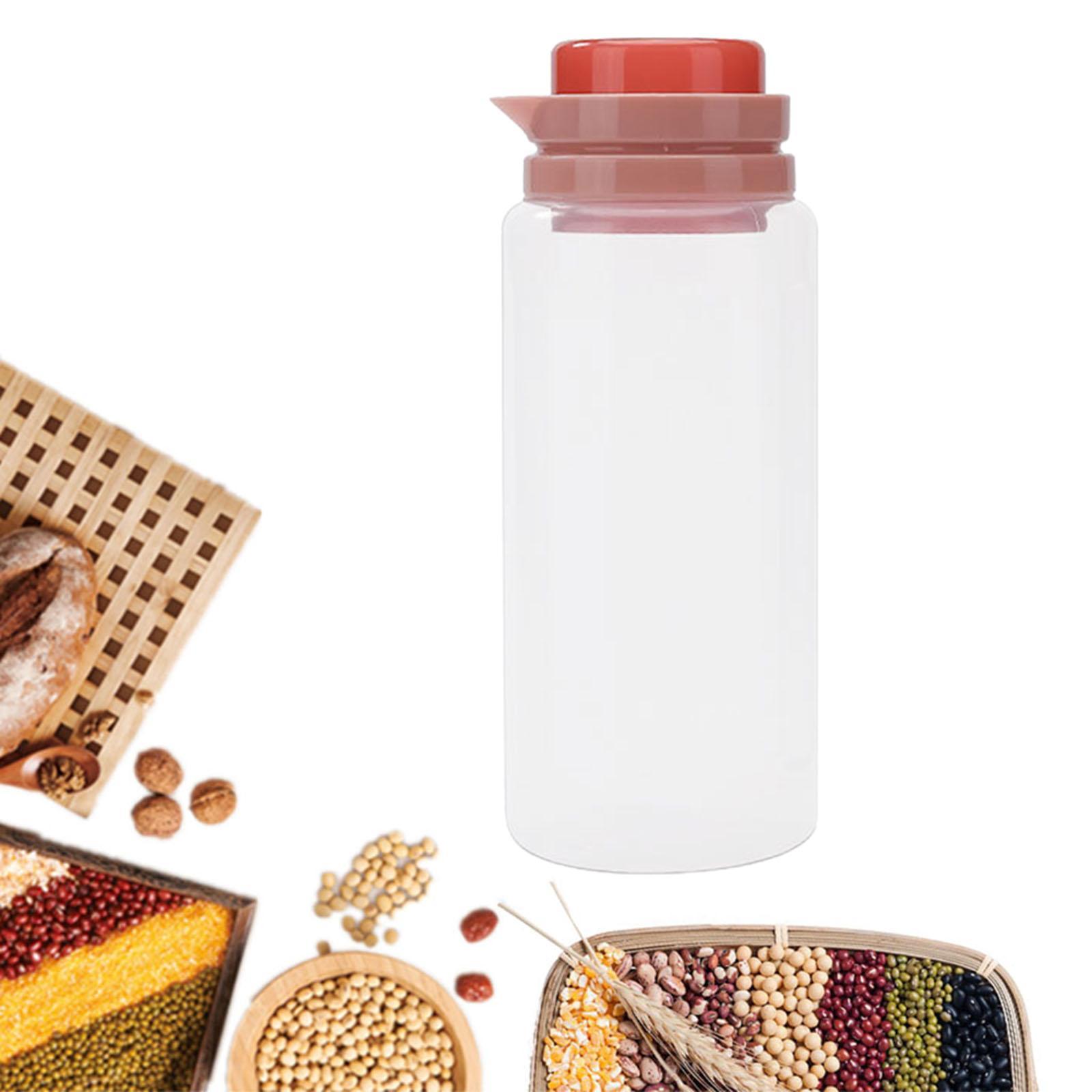 Airtight Food Storage Jars with Lids for Spaghetti Flour Sugar Coffee