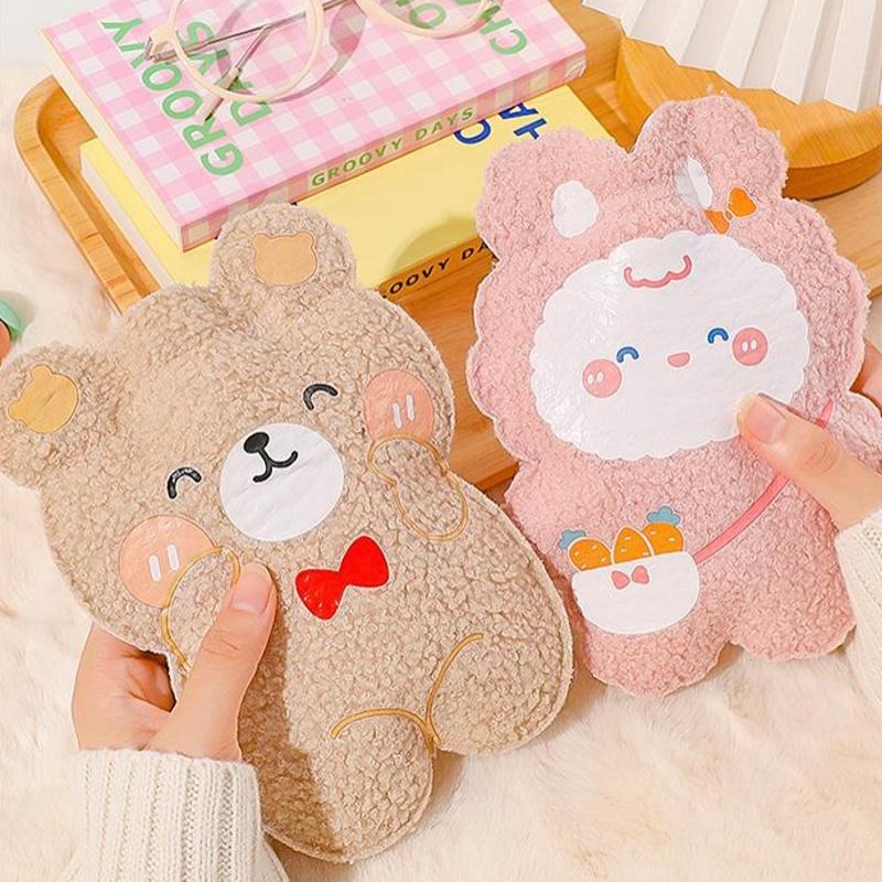 Túi Chườm Nóng 350ml Họa Tiết Hoạt Hình Dễ Thương