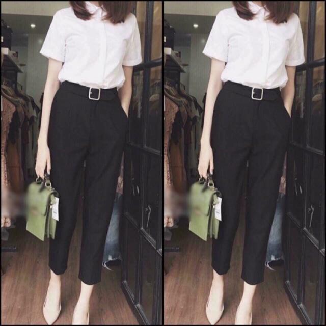 QUẦN BAGGY ĐAI VUÔNG