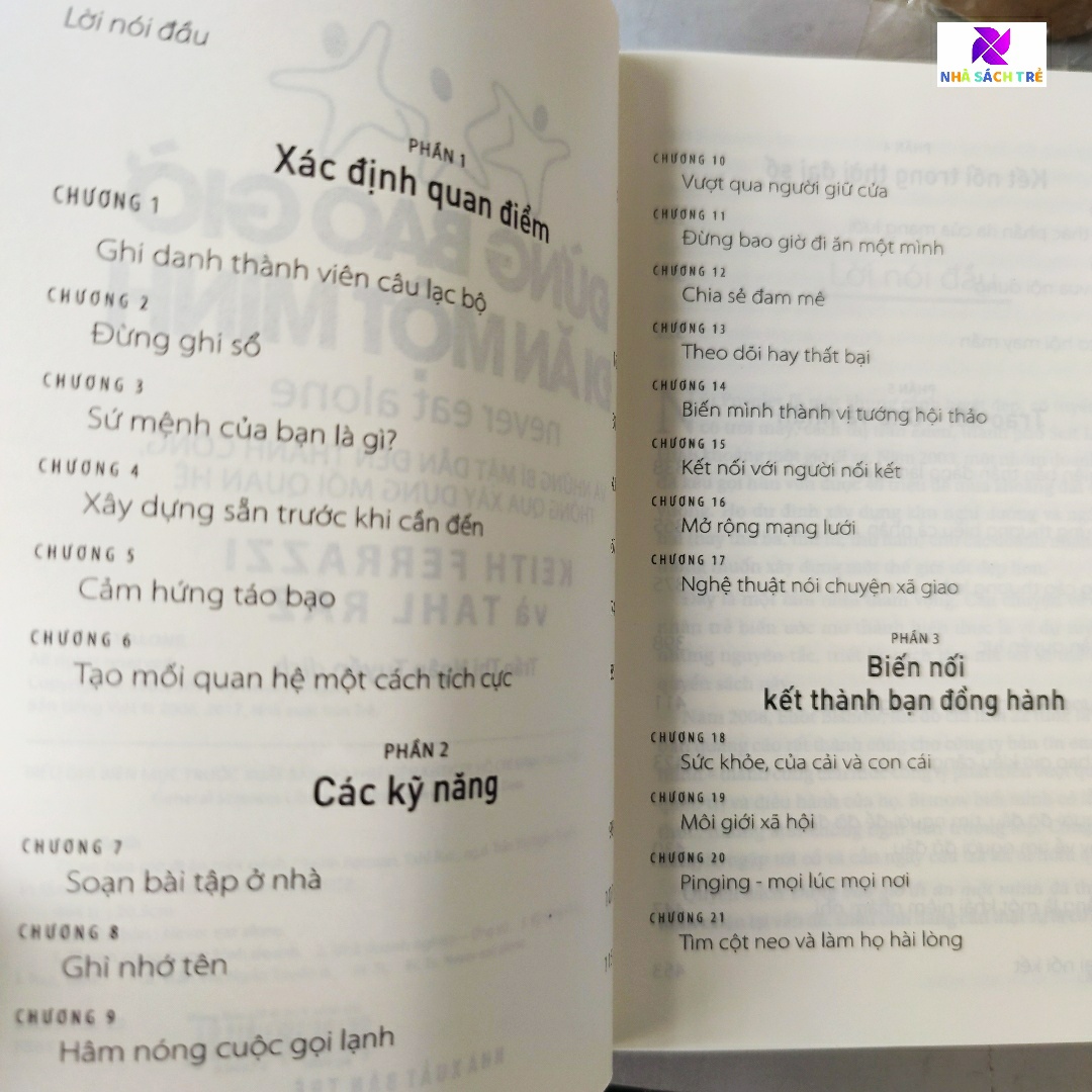 Đừng Bao Giờ Đi Ăn Một Mình (Tái Bản)