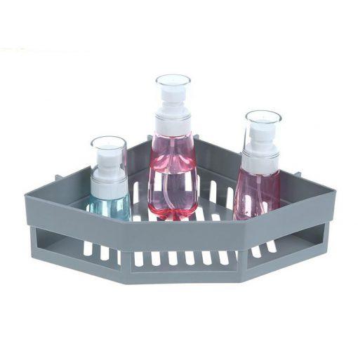 Kệ Nhà Tắm Góc Tường Tam Giác Kệ Nhà Bếp Đựng Gia Vị Dán Tường H239