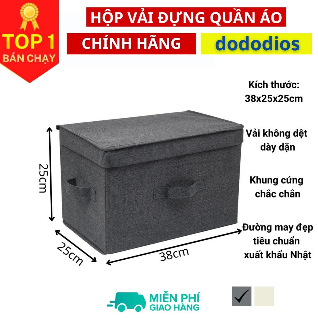 Hình ảnh Hôp vải nắp liền đựng quần áo, đựng đồ chơi, đồ dùng trong nhà, hãng Yamazen xuất Nhật DoDoDios House