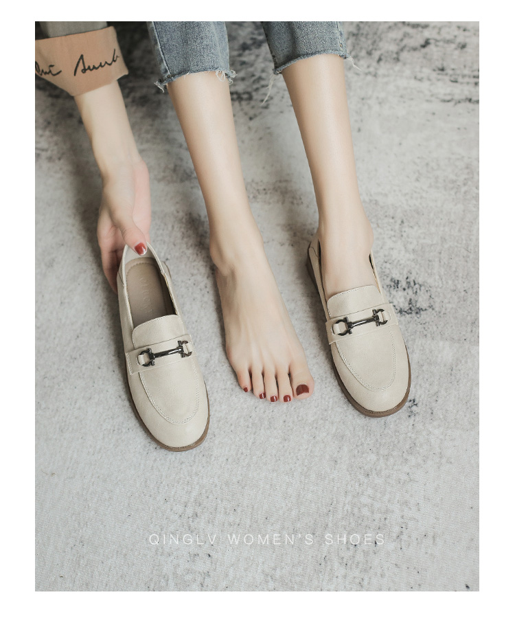 Giày Loafer Moca Nữ Da Mềm Màu Đen Nude Sáng Dáng Bệt Thấp Mềm Mại - Phong Cách Hàn Quốc Cao Cấp Có Sẵn Freeship