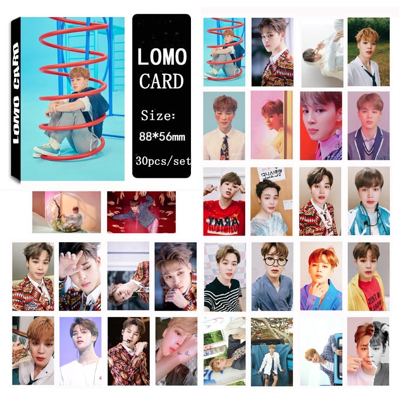 Lomo card JIMIN BTS - A