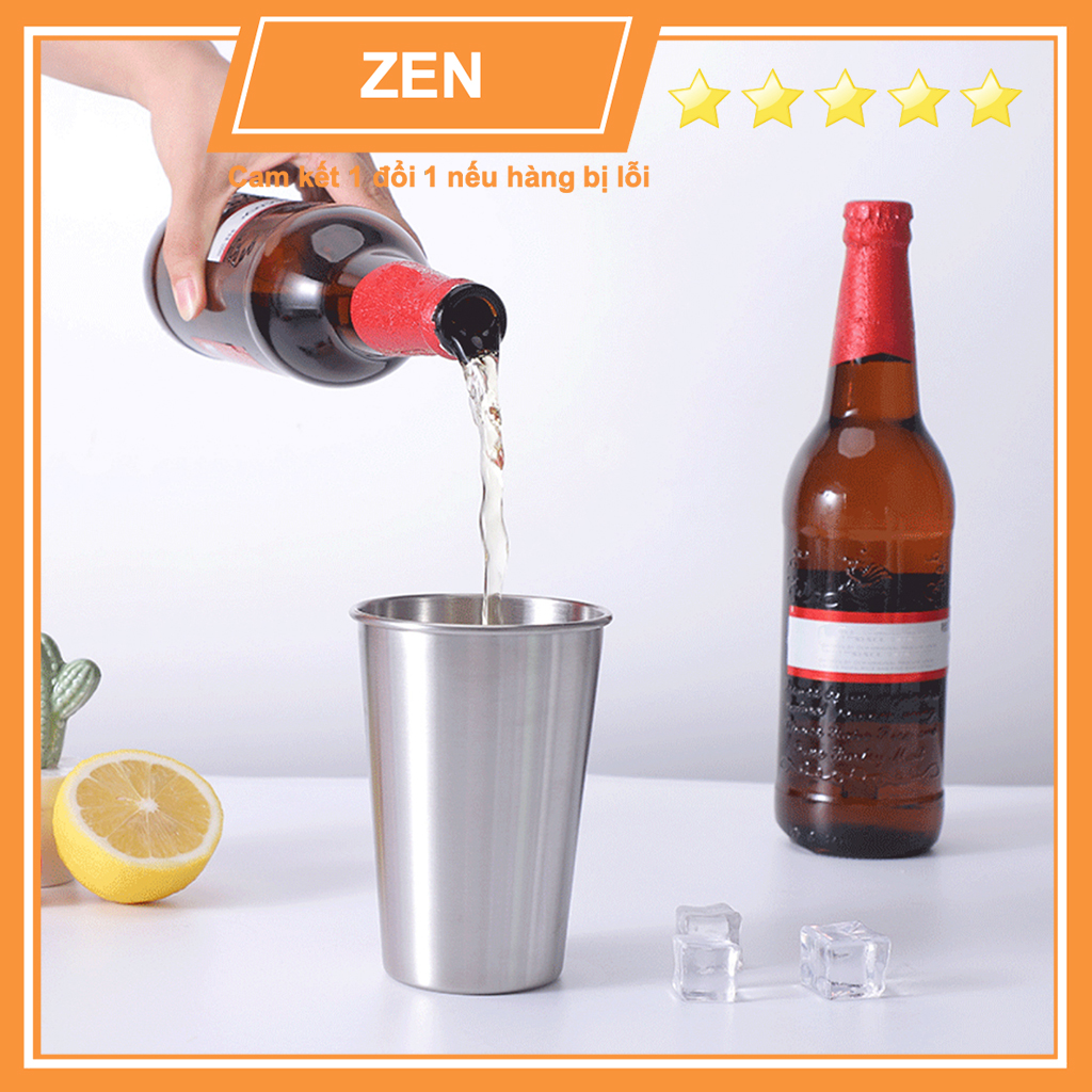 Ly inox 304 cao cấp – Ly inox phù hợp uống nước, uống bia và đi cắm trại