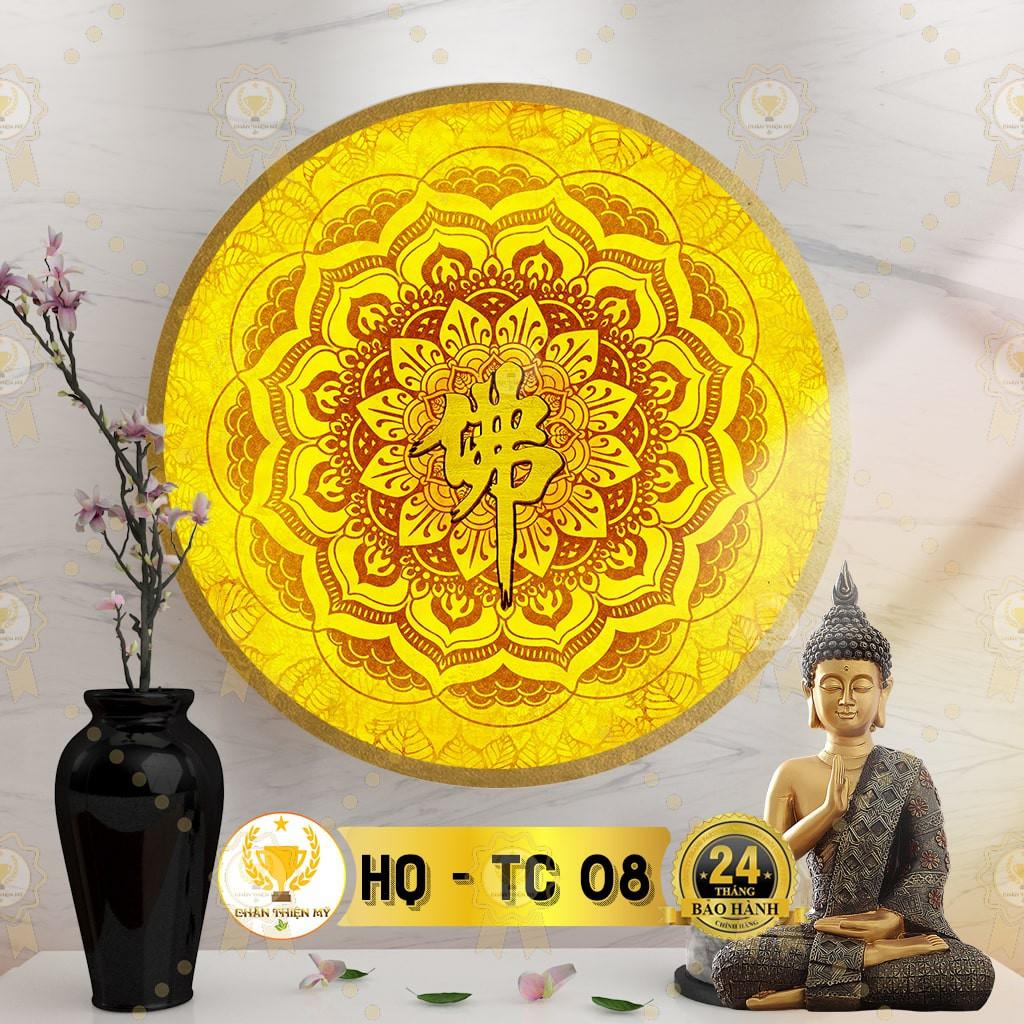 Đèn Thờ Hào Quang Trúc Chỉ In 3