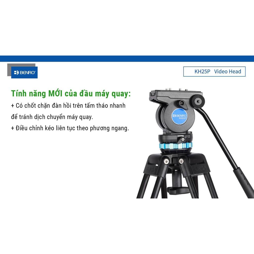 Chân máy ảnh Benro KH-25P -Hàng Chính Hãng