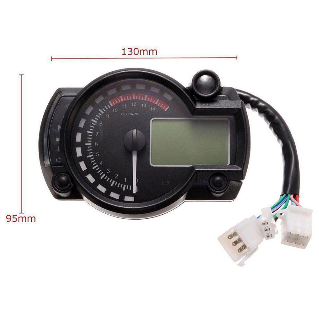 Motorbike Motorcycle Digital Sensor Tachometer 14000RPM