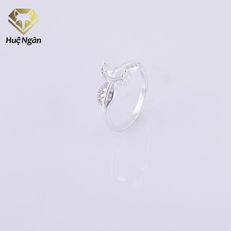 Nhẫn bạc 925 Huệ Ngân - Lá xuân YYJZ035