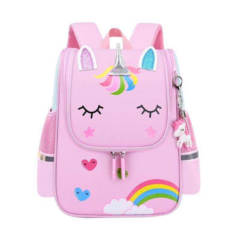 Dành Cho Trẻ Mẫu Giáo Ba Lô Cho Bé Trai Chống Nước Đáng Yêu Kỳ Lân Schoolbags Trẻ Em Quà Tặng Nhẹ Bé Gái Túi