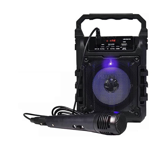 Loa Bluetooth xách tay Di động KARAOKE Kèm MICRO KM-S410 (giao màu ngẫu nhiên)