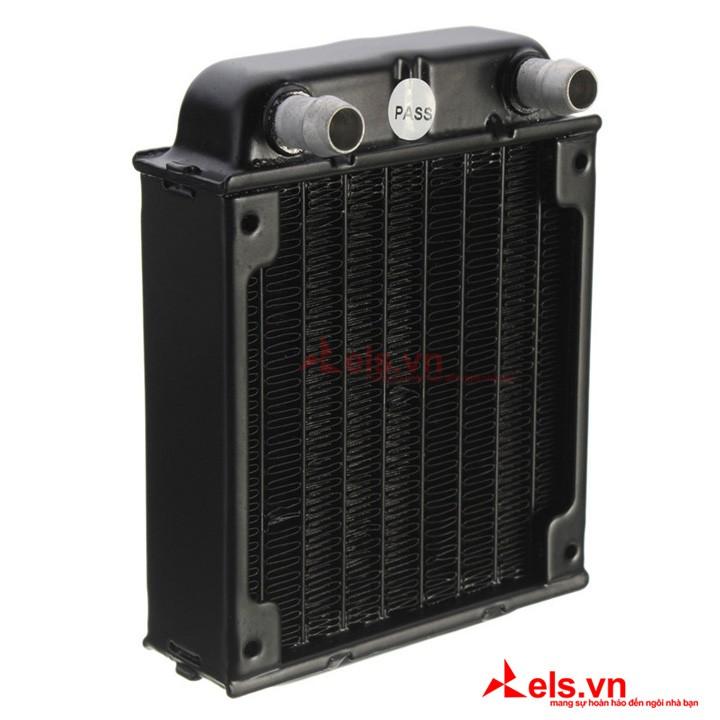 Két nước tản nhiệt 8cm kèm quạt gió 12V