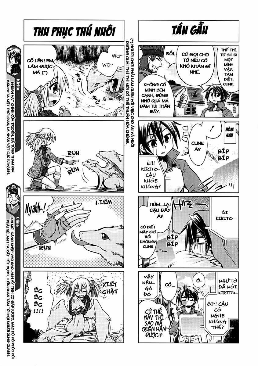 swort art online - 4koma chapter 2 3