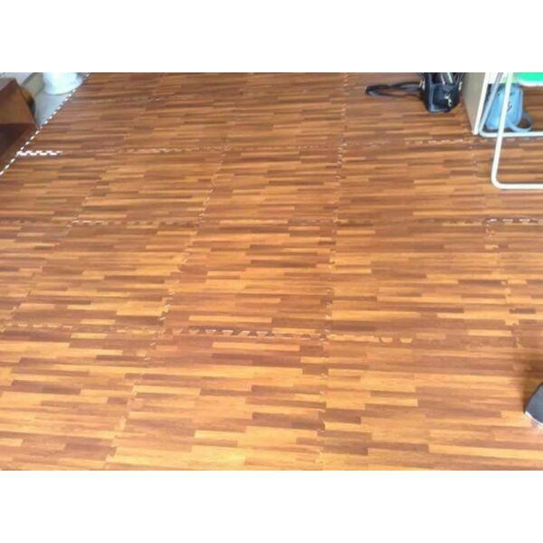 Thảm xốp ghép nền vân gỗ