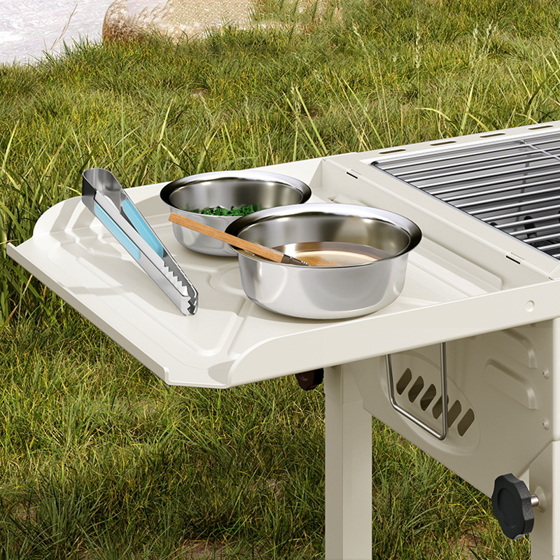 Bếp nướng than hoa không khói ngoài trời, Bếp BBQ dã ngoại PH22913 gấp gọn tiện lợi chất liệu hợp kim chịu nhiệt phủ sơn tĩnh điện