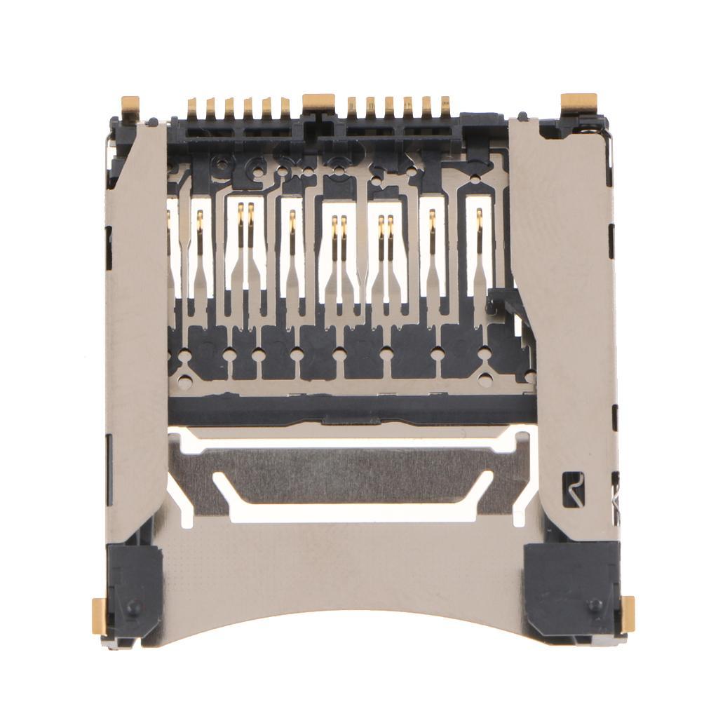 Prettyia 4x SD Card Slot Memory Holder Replacement for