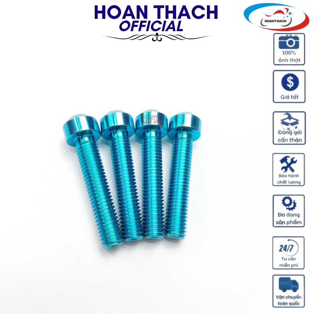 Ốc Gr5 8L40 Trụ Xanh Lục Bảo dùng cho nhiều dòng xe SP016444 (giá bán 1 con)