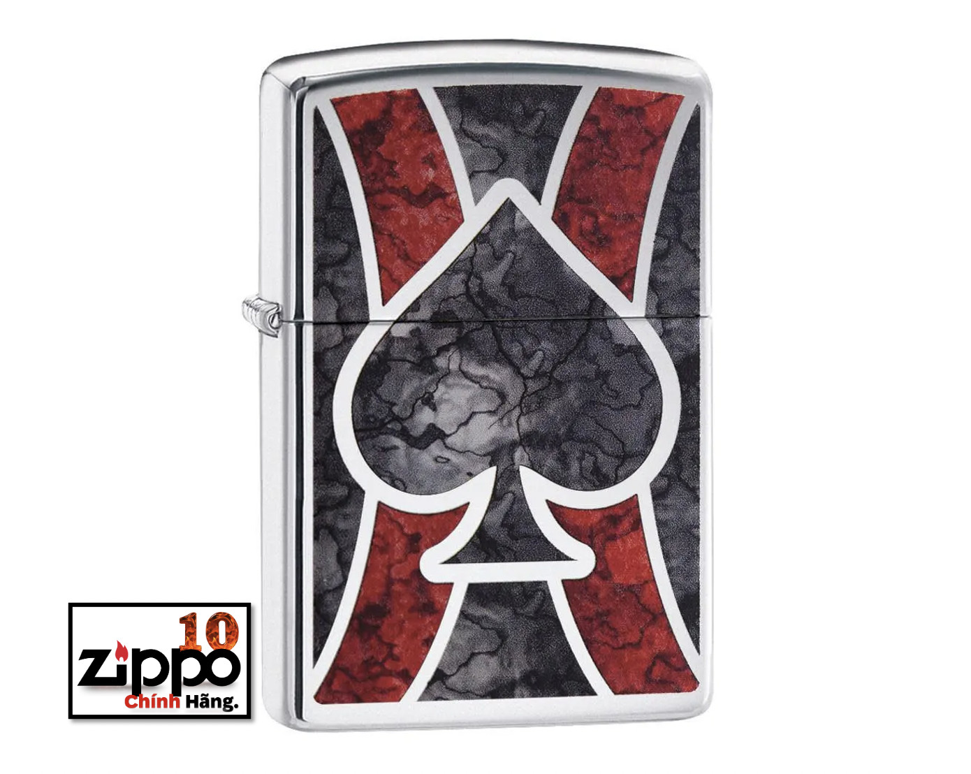 Bật lửa Zippo 28952 Spade Design - Chính hãng 100%